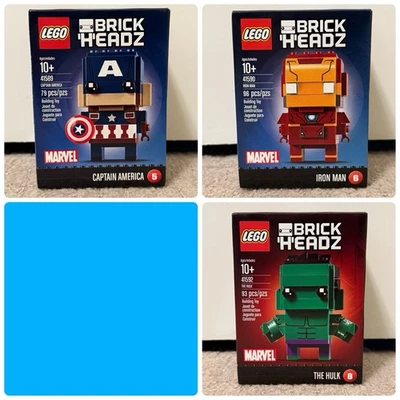Lego 41589 41590 41591 41592 Marvel Capitán América Iron Man Viuda Negra Hulk Foto 1 de 4