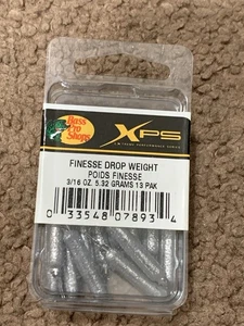Bass Pro Shop XPS 13 Pack finesse drop weight poids - Picture 1 of 2
