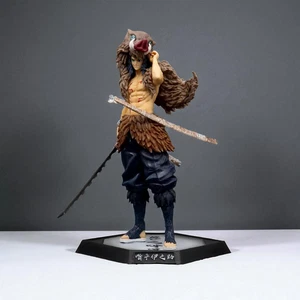 12" Inosuke Figur, Demon Slayer Anime PVC Modell Spielzeug stehende Pose SammlerstĂŒck - Bild 1 von 5
