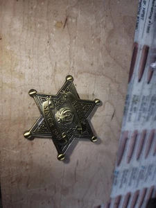Ruger Firearms Sheriff's Badge Hat Pin / Lapel Pin Rare Collectible NEW - Picture 1 of 6