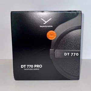 Beyerdynamic DT 770 Pro 80 ohm Closed-back Studio Mixing Headphones SEALED Box - Picture 1 of 3