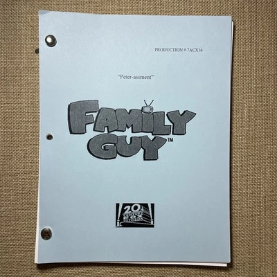 FAMILY GUY SCRIPT Vintage Cartoons movie Tv Production Art Animation Cels  i24 - Изображение 1 из 4