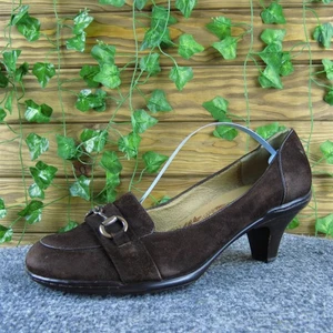Zapatos de salón Sofft para mujer de cuero marrón 8 medianos ligeramente usados 2025 - Imagen 1 de 6