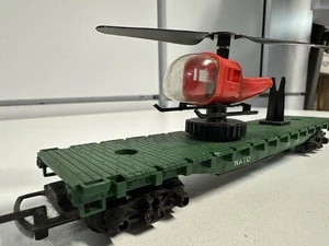 HORNBY TRIANG BATALLA ESPACIO OTAN HELICÓPTERO PLATAFORMA DE LANZAMIENTO VAGÓN - Imagen 1 de 15