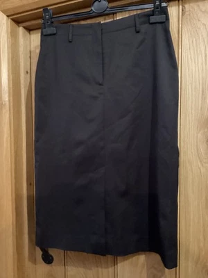 Planet Dark Brown, Front Split Pencil Skirt Size 8 - Image 1 of 4
