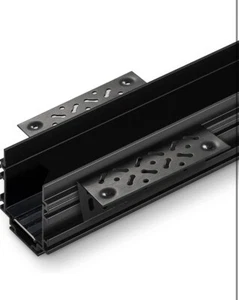 Recessed Magnetic Track Lighting XTB028 System Aluminum Linear Rail Section - Picture 1 of 2