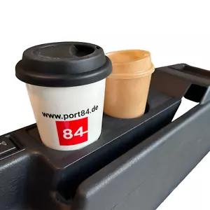+Audi 80 B3 B4 Cabrio Typ89 Coupe Cupholder Getränkehalter Mittelkonsole S2+ - Bild 1 von 4