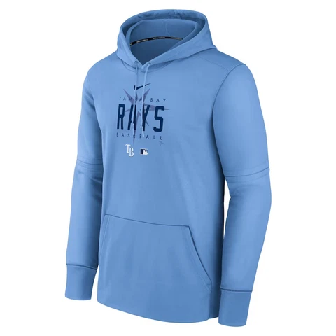 New Tampa Bay Rays Nike Authentic Collection Pregame Performance Hoodie Men's Cover
