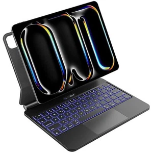 Inateck Magic Keyboard iPad Pro 11 2024 M4 Etui z klawiaturą Trackpad QWERTZ - Zdjęcie 1 z 7
