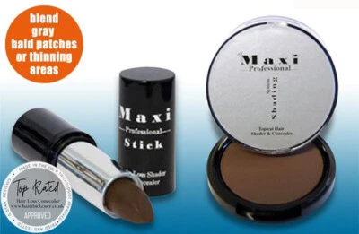 MAXI PROFESSIONAL Bart & Braue Haarverdickung - Schattierung - Verdecksystem - auch Alopezie