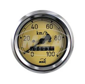 Velociómetro AS 60mm - RT125/1 - (100 Km/h) - Valor k= 1,0 - con iluminación, sujeción - Imagen 1 de 1