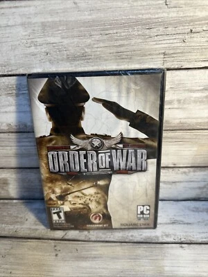 New! Order of War PC Video Game 2009 Sealed Square Enix Ships FREE Military War - Image 1 of 4
