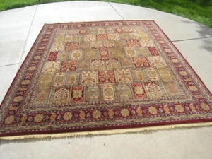 Excellent Vintage Karastan Bakhtiyari 2200-202  8'8"x10 ft 104x120" Soak Washed - Picture 1 of 12