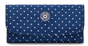 Kipling MONEY LAND Large RFID Wallet - Soft Dot Blue - Picture 1 of 5