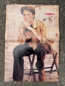 Jonathan Brandis  16" x 11" Teen Magazine Pinup Centerfold Poster Clipping - Picture 1 of 1