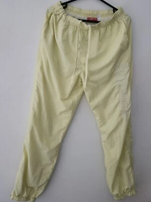 Pantalones De Calentamiento Supreme SS16 Amarillo Pálido Talla S Nylon - Imagen 1 de 4