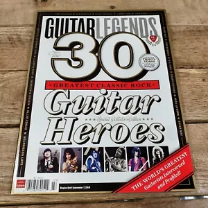 EDDIE VAN HALEN legends 30 GREATEST GUITAR HEROES b.b king ACE FREHLEY Jimi RARE - Foto 1 di 8