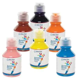 Acrylic Paint Super Value Pack 6 x 150gm Bottles NEW - Picture 1 of 2