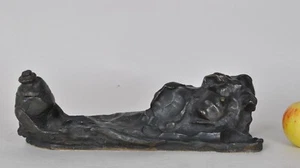 Ruconi, encrier en bronze, art nouveau, début XXème siècle - Imagen 1 de 13
