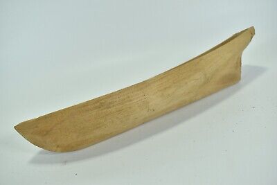Vintage Hand Carved Wood Ship Hull - 14.25 In. - 1 • 22.65$