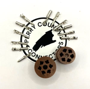 6 Pin Honda Round Stator Connector Set CB450 CB350 CL450 CL350 SL - Picture 1 of 6