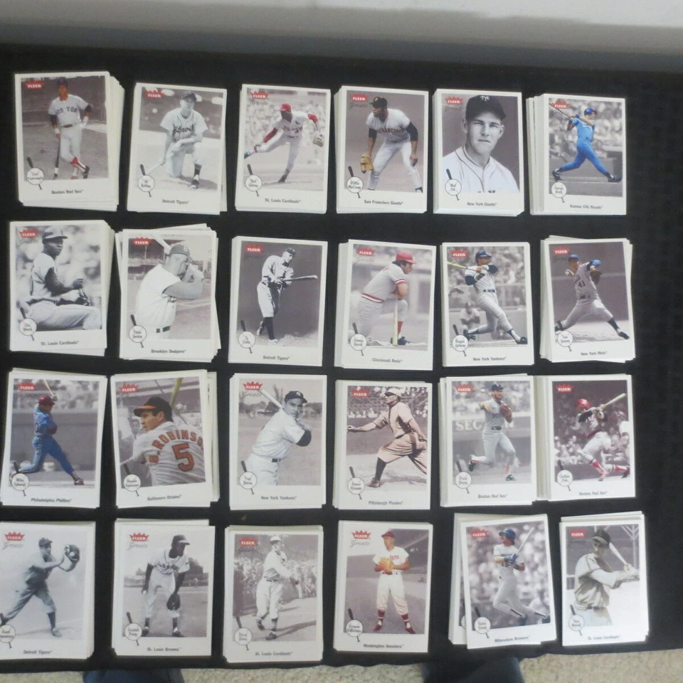 2002 Fleer Greats of the Game You choose 1.99-3.99 Free ship - Image 1 of 1