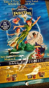 Walt Disney Peter Pan Store Display, 1990's, AWESOME!!  MINT IN BOX! - Picture 1 of 1