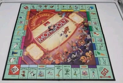 1999 Looney Tunes 大富翁替换游戏板。  — 第 1/2 张图片