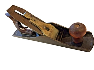 Avión Shelton Jack vintage 13,5" largo 2" corte 2 1/2 ancho - Imagen 1 de 14