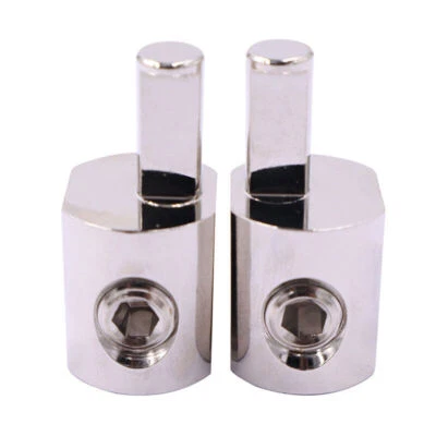 2pcs Car Audio Power/Ground 1/0 Gauge to 4 Gauge Amp Input Wire Reducer Adapter - Image 1 of 4