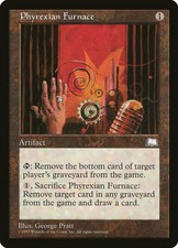 MTG - Phyrexian Furnace - Weatherlight - X1 - (MP) - FREE SHIPPING