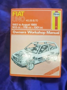 Fiat Uno 44,45&70 1983-1985 Manual Orginal Comprehensive Parts - Picture 1 of 5