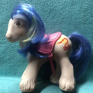 My Little Pony GI Big Brother Chief Firefighter 1987 W/ Saddle LOT 9 - Picture 1 of 5