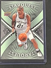 2008-09 Upper Deck First Edition - Starquest Green #SQ-8 Tim Duncan -HOF- Spurs