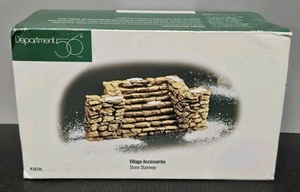 Dept 56 STONE STAIRWAY Village Accessories #52725 With Original Box - Picture 1 of 6