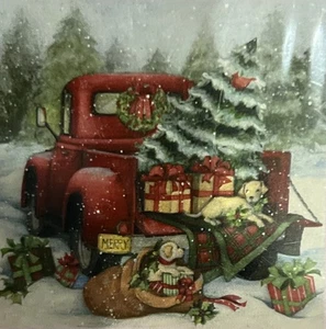 "Nuevo Diamond Art Club Entrega de Navidad Hágalo Usted Mismo Kit Diamantes Cuadrados 20"" X 20""" - Imagen 1 de 8