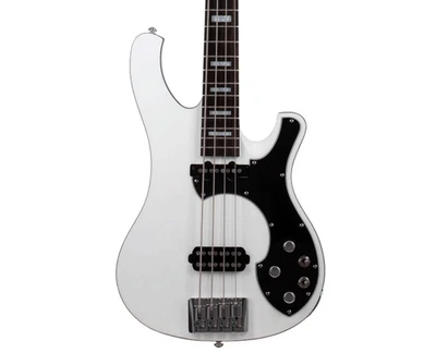 Bajo Schecter Stargazer-4 - Blanco brillante - Caja abierta Foto 1 de 4