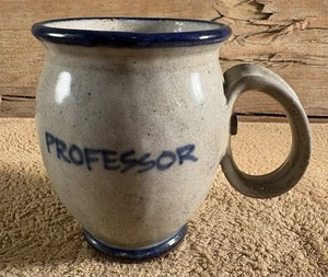 Artist Signed Pottery Coffee Tea Mug Professor Peoples Law School EUCL - Picture 1 of 7