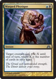 Warped Physique - Foil NM, English MTG Dragon's Maze - Picture 1 of 1