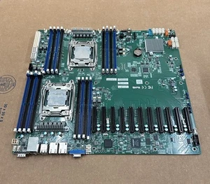 Supermicro X10DRX Mainboard (LGA 2011) mit 2x E5-2620V4 CPU (NIE BENUTZT) - Bild 1 von 1
