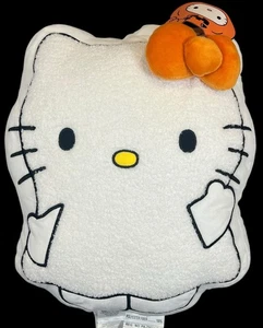 "Almohada fantasma de Halloween Hello Kitty Sanrio 2025 felpa 14"" de alto arco naranja 🎃 nueva con etiquetas" - Imagen 1 de 6