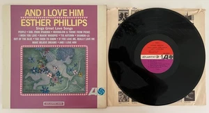Esther Phillips - And I Love Him 1965 Atlantic lp Mono RARE Original 1st Press - Picture 1 of 3