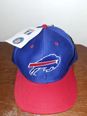 Vintage Buffalo Bills Logo Snapback Hat  LOGO 7 NFL Game Day Football. NWT - Image 1 of 4