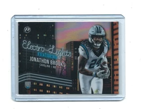 2024 Topps Resurgence Football Jonathan Brooks Electro-lights SSP Panthers RC - Bild 1 von 2