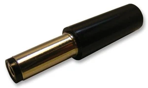 MULTICOMP PRO - 2.1mm DC Plug, 1A, Zwart - Afbeelding 1 van 1