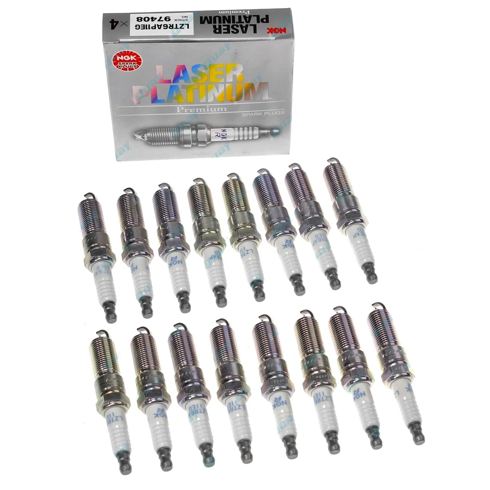 16 x NGK Spark Plugs Set for Jeep Grand Cherokee WK SRT-8 6.4L ESG 2012~2019 - image 1 of 1