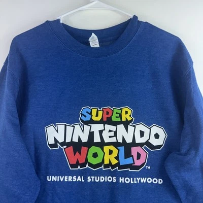 Sudadera Super Nintendo World Universal Studios Hollywood mediana para adulto nueva sin etiquetas Foto 1 de 4