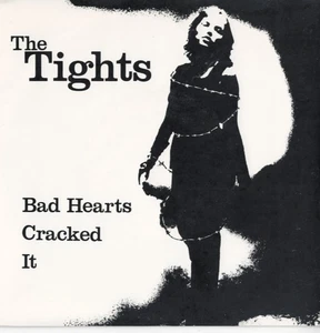 TIGHTS Bad Hearts UK 7" VINYL w/PS 70s PUNK ROCK Cherry Red - Bild 1 von 2