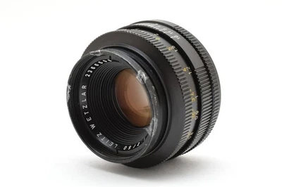 [Near Mint] LEICA SUMMICRON-R 50mm F2 2CAM w/HOOD Used From Japan Lens - Image 1 of 4