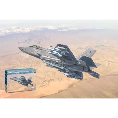 F-35A LIGHTNING II CTOL VERSION (BEAST MODE) KIT 1:72 Italeri Kit Aerei Modellin - Immagine 1 di 3